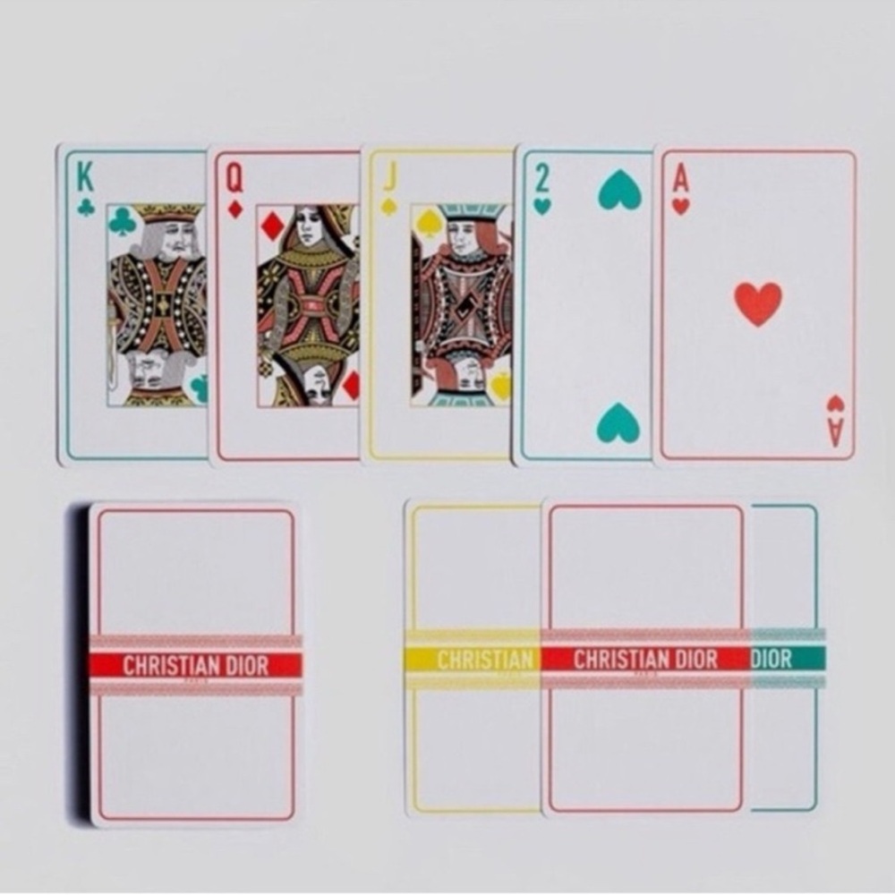 NEW & SEALED LIMITED EDITION DIOR DECK OF PLAYING CARDS💗💗💗 - Picture 3 of 3